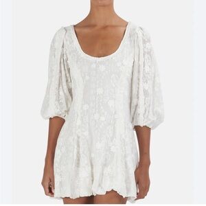 LoveShackFancy Hamptons Mini Dress